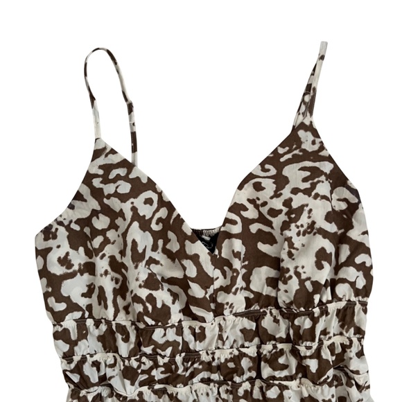 Rails Justine Nylon Midi Dress in Sepia Cheetah, Size Small, New with Tags! - Picture 4 of 12